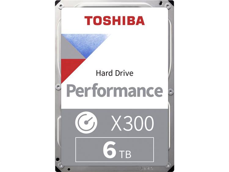 Toshiba X300 Harde schijf (3.5 inch) 6 TB HDWE160UZSVA Bulk SATA III