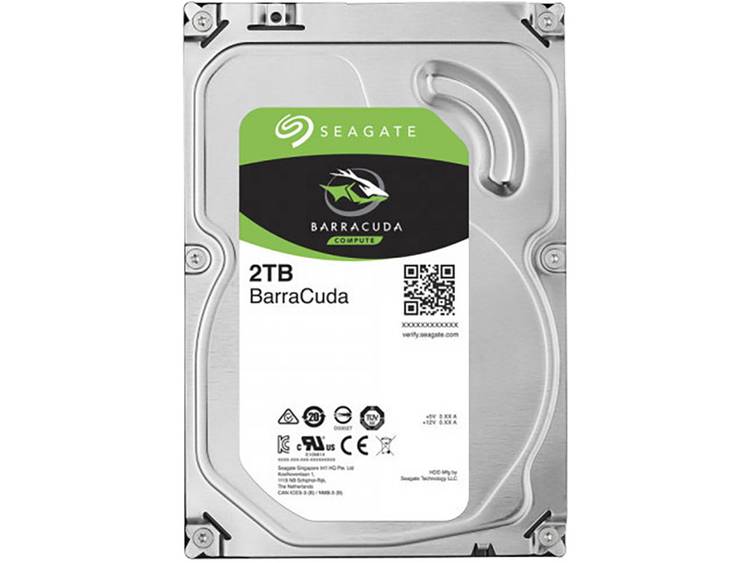 Seagate BarraCudaÂ® Harde schijf (3.5 inch) 2 TB ST2000DM008 Bulk SATA III