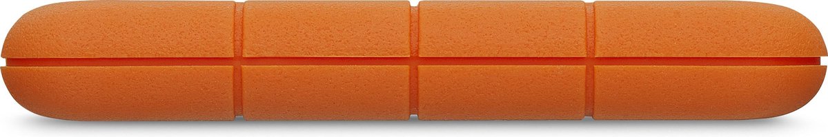Lacie STFR2000800 Rugged Externe harde schijf (2.5 inch) 2 TB Zilver, USB-C - Oranje
