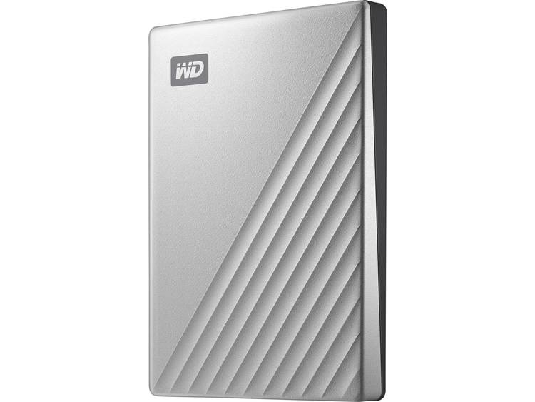 BKYJ0020BSL-WESN My Passport Ultra for Mac Externe harde schijf (2.5 inch) 2 TB Zilver USB-C