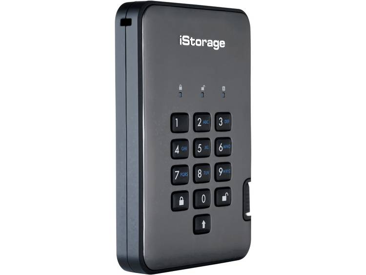 iStorage IS-DAP2-256-2000-C-G diskAshur PRO 2Â® Externe harde schijf (2.5 inch) 2 TB Grafiet USB 3.1