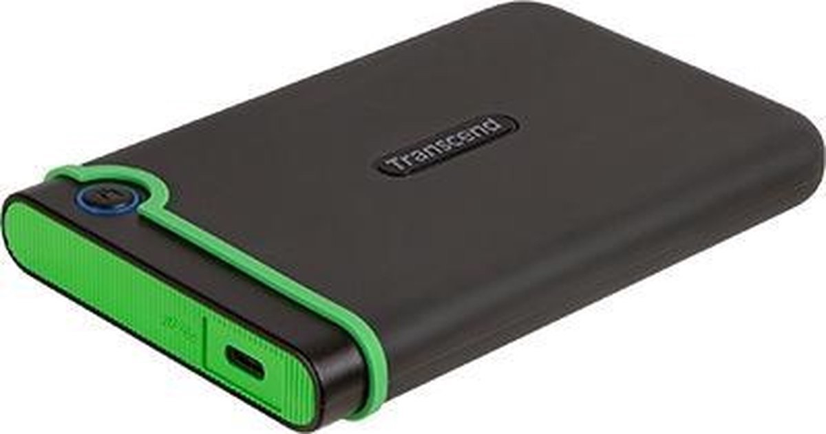 Transcend TS2TSJ25M3C StoreJetÂ® 25M3C Externe harde schijf (2.5 inch) 2 TB Donkergrijs USB-C USB 3.1