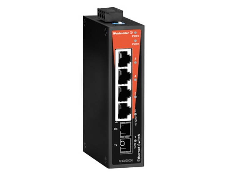 Weidmüller IE-SW-BL05-4TX-1SCS Industrial Ethernet Switch