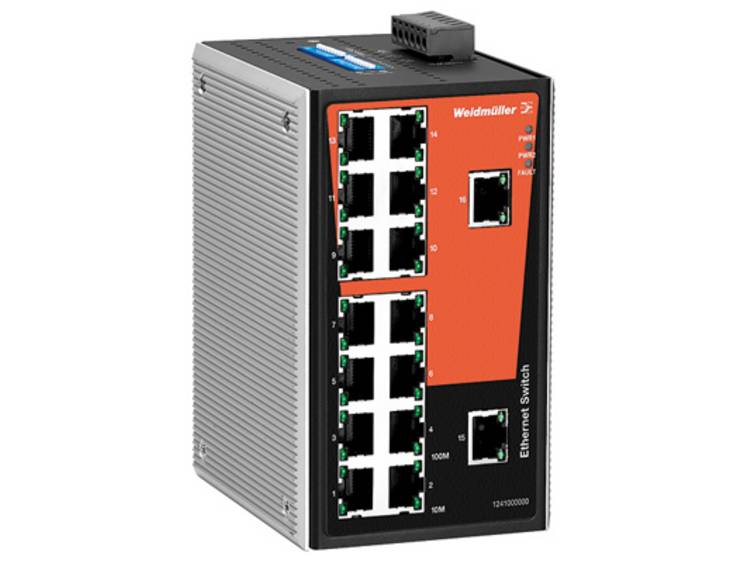 Weidmüller IE-SW-VL16-16TX Industrial Ethernet Switch