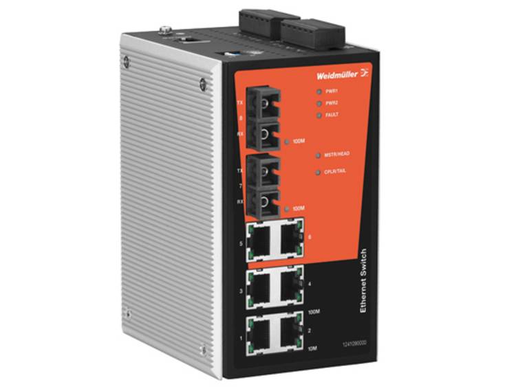 Weidmüller IE-SW-PL08MT-6TX-2SCS Industrial Ethernet Switch