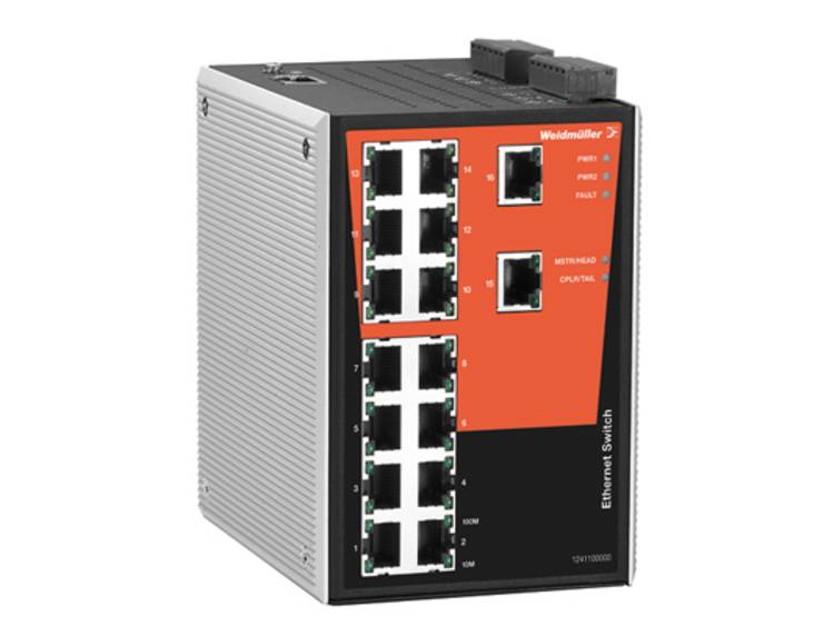Weidmüller IE-SW-PL16MT-16TX Industrial Ethernet Switch
