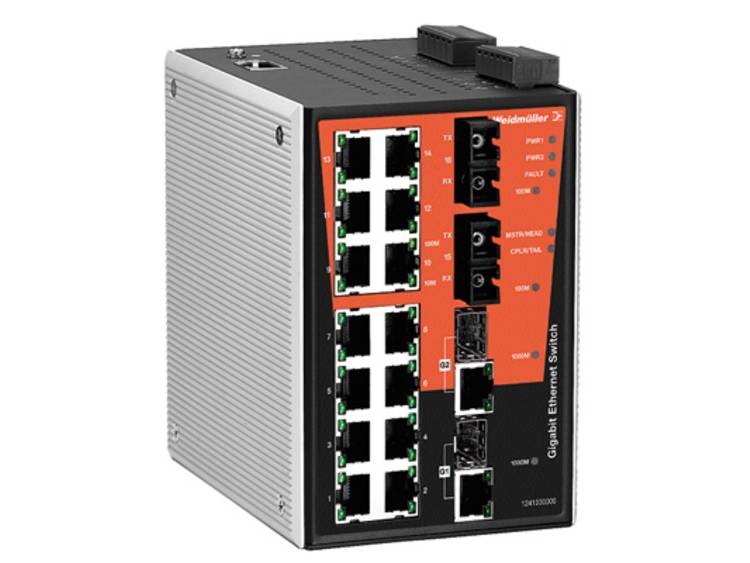 Weidmüller IE-SW-PL18MT-2GC14TX2SC Industrial Ethernet Switch