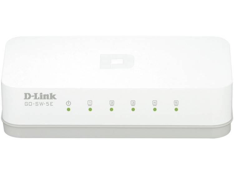 D-link GO-SW-5E Netwerk switch 5 poorten 100 Mbit/s