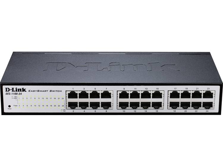 D-link DGS-1100-24 Netwerk switch 24 poorten 1 Gbit/s