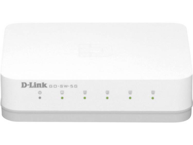 D-link GO-SW-5G Netwerk switch 5 poorten 1 Gbit/s