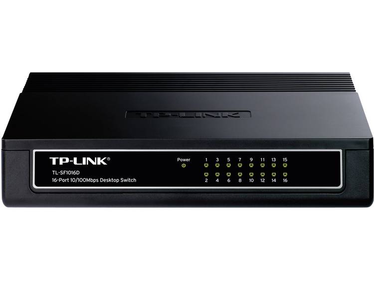 Tp-link TL-SF1016D Netwerk switch 16 poorten 100 Mbit/s