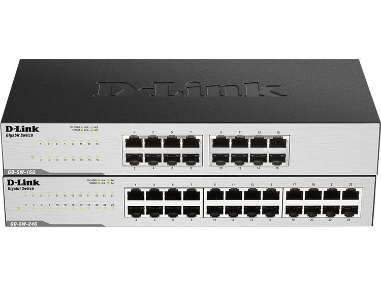 D-link GO-SW-24G/E Netwerk switch 24 poorten 1 Gbit/s