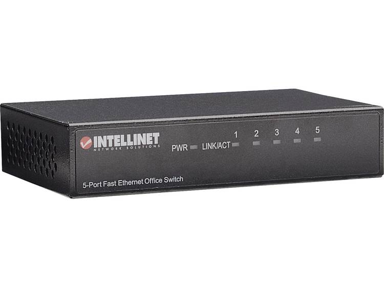 Intellinet 523301 Netwerk switch 5 poorten 100 Mbit/s