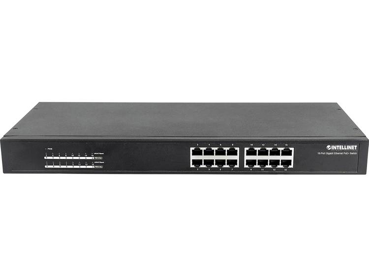 Intellinet 560993 Netwerk switch 16 poorten 1 Gbit/s PoE-functie