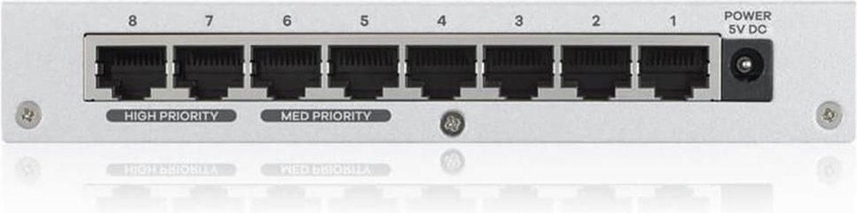 Zyxel GS-108B v3 8 Ports Netwerk switch 8 poorten 2.000 Mbit/s