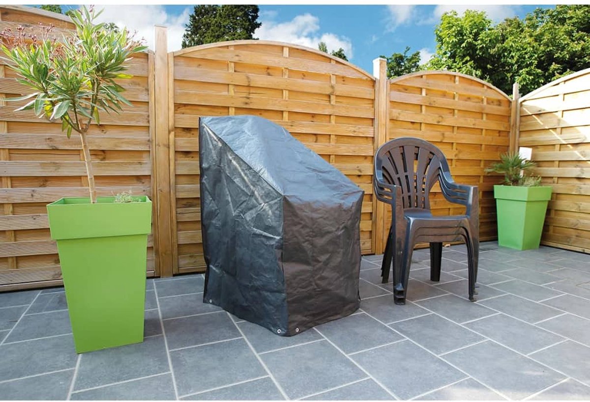 Nature Hoes Voor Stoelen - Tuinmeubelen - 110x68x68 cm - Zwart