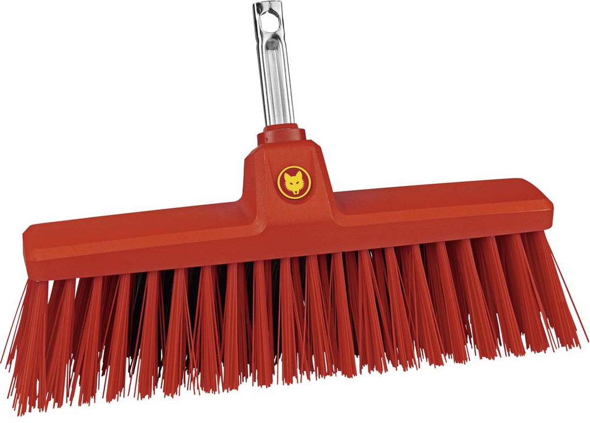WOLF-Garten Terrasbezem Tb 350 M - Reiningingsgereedschap - 35 cm Geel Rood