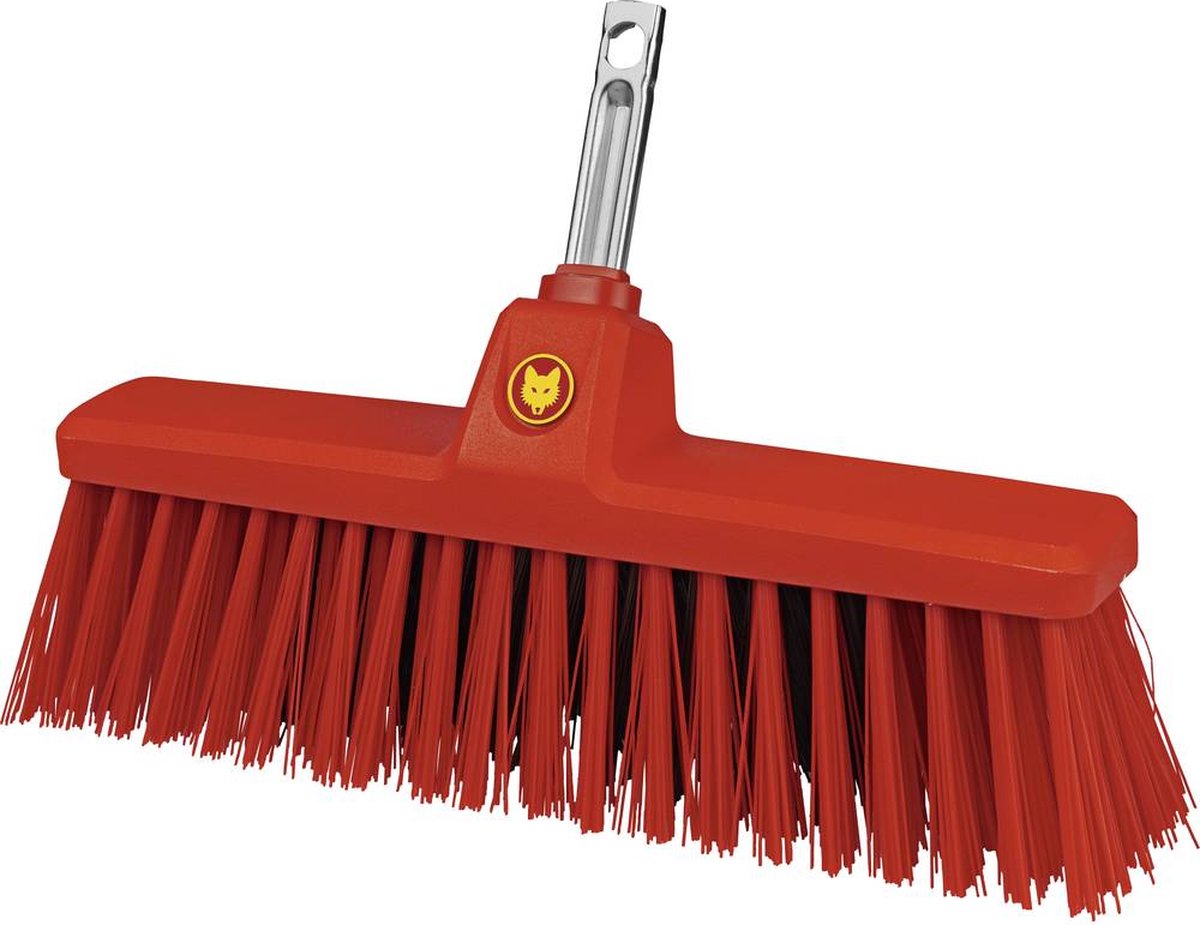 WOLF-Garten Terrasbezem Tb 350 M - Reiningingsgereedschap - 35 cm Geel Rood