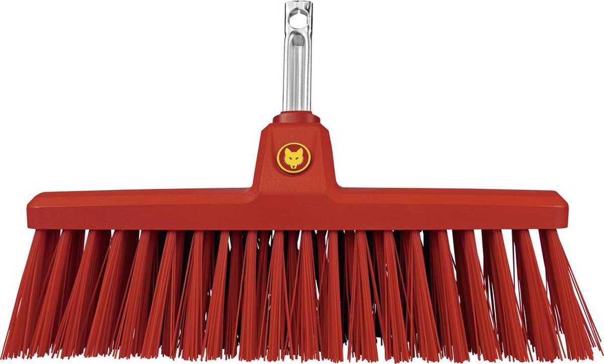 WOLF-Garten Terrasbezem Tb 350 M - Reiningingsgereedschap - 35 cm Geel Rood