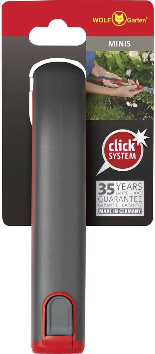 WOLF-Garten Ministeel - Tuinhandgereedschap - 15 cm Rood Geel