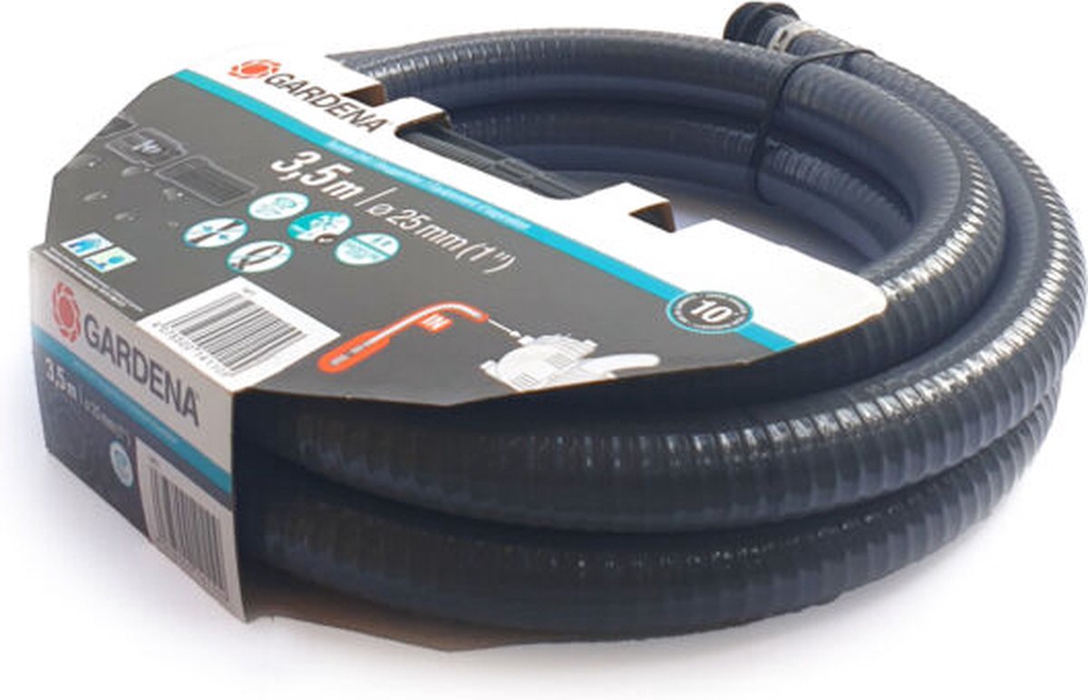 GARDENA Aanzuiggarnituur 25mm Slang (G 1 Inch) Koppeling - Slangkoppeling - 7 m