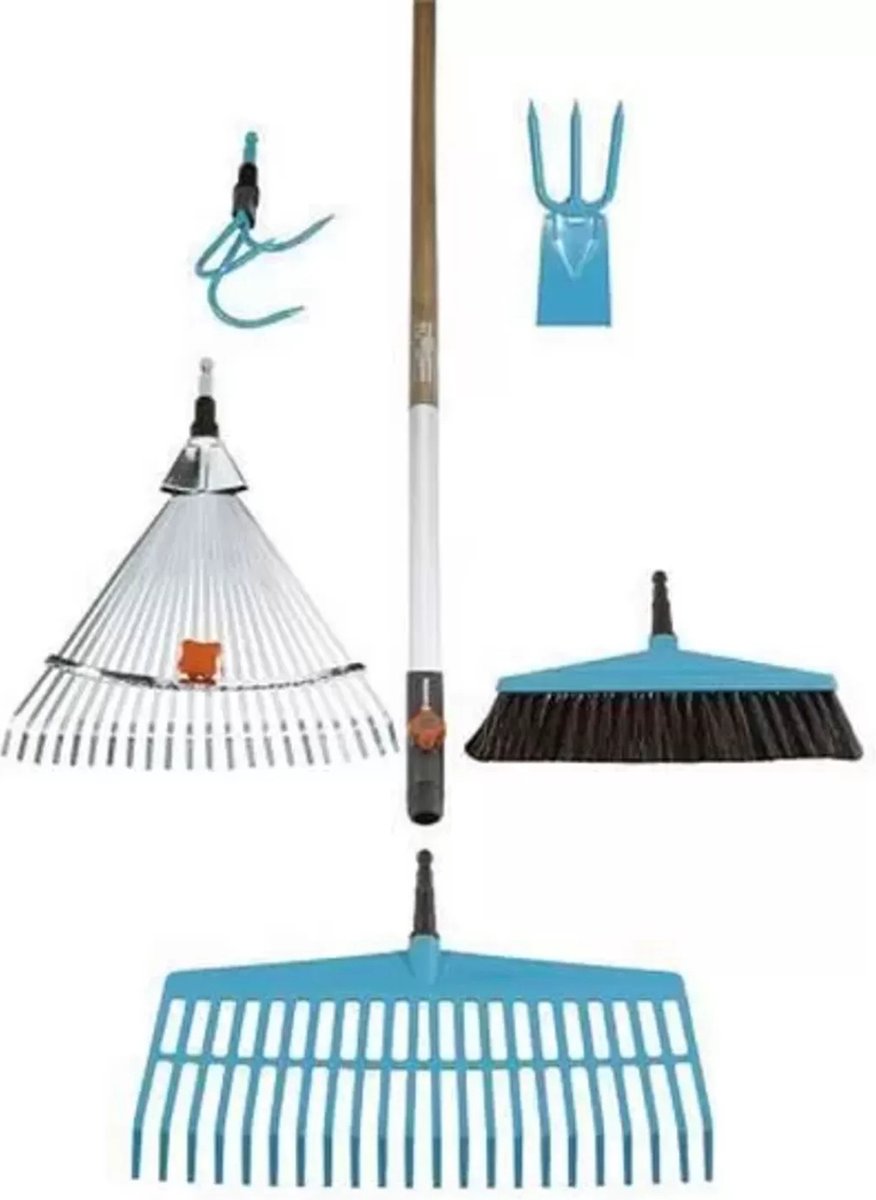 GARDENA Combisystem Steel Hout - Stelen - 130 cm