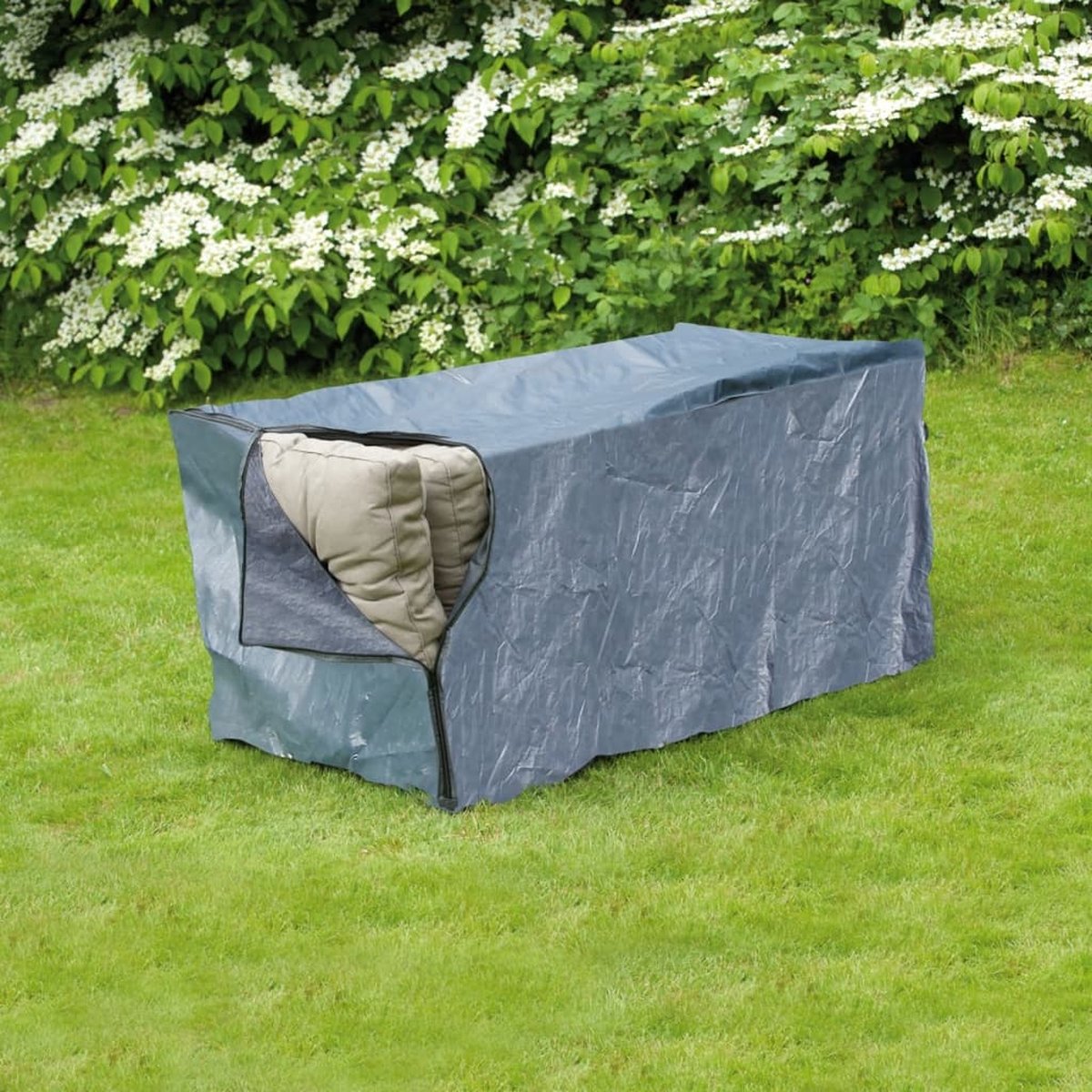 Nature Hoes Voor Loungekussens - Tuinmeubelen - 75x150x75 cm - Grijs
