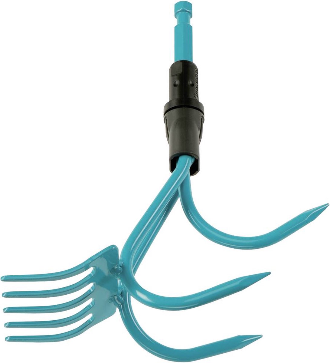 GARDENA Combisystem 2in1 Cultivator En Hark - Harken - - Turquoise