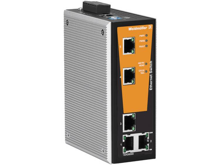 Weidmüller IE-SW-VL05MT-5TX Industrial Ethernet Switch 10 / 100 Mbit/s