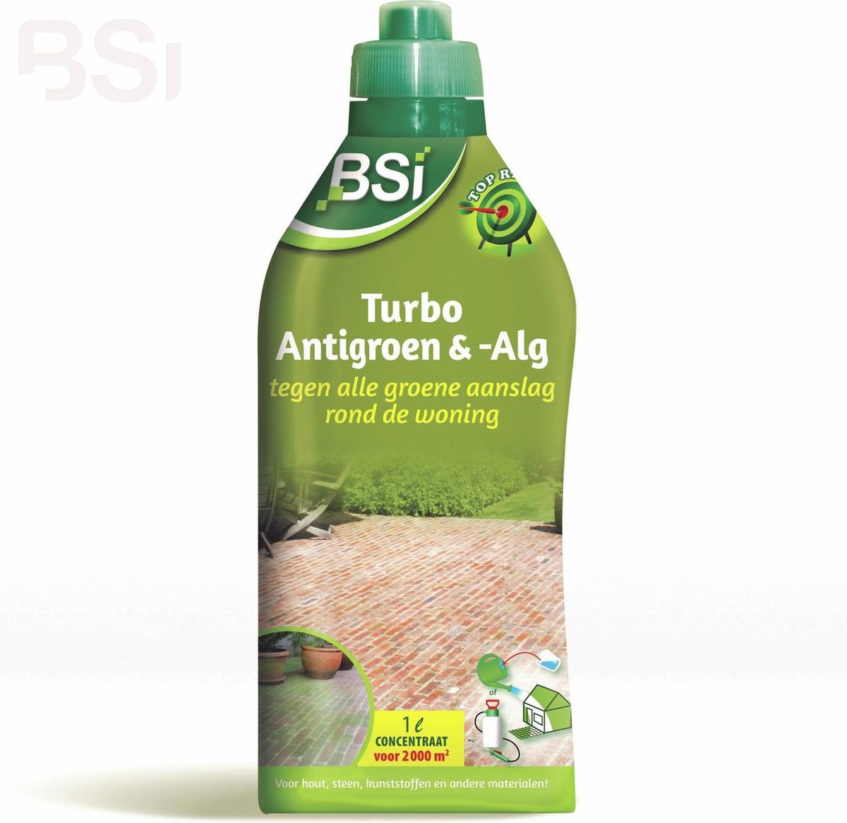 Bsi Anti Groen- En Alg - Algen- Mosbestrijding - 1 l