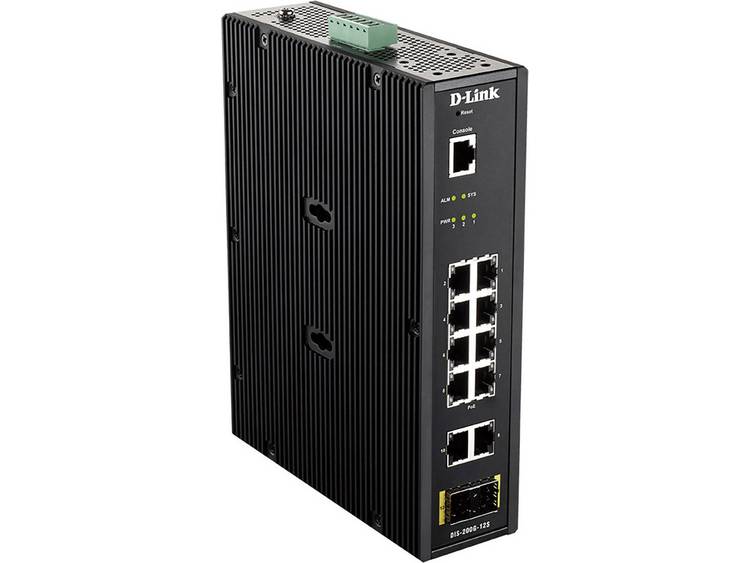 D-link DIS-200G-12S Netwerk switch RJ45/SFP 10 poorten