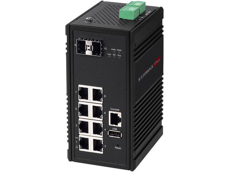 IGS-5208 Industrial Ethernet Switch 8 + 2 poorten