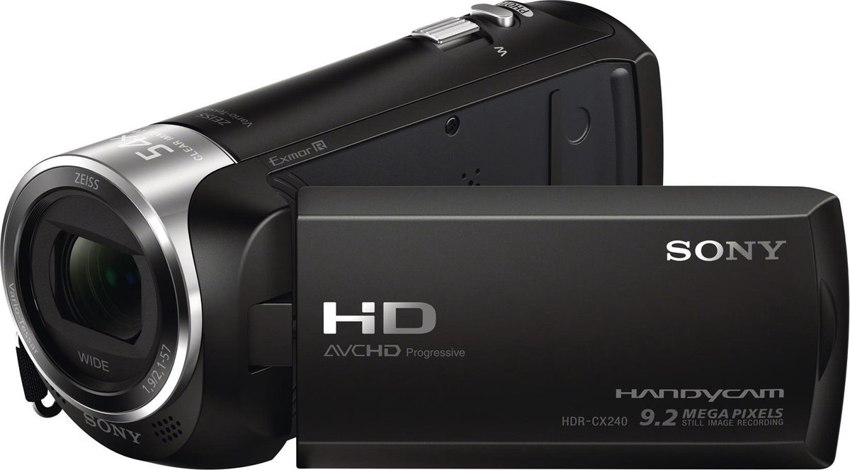Sony HDR-CX240EB Camcorder 6.9 cm 2.7 inch 2.5 Mpix Zoom optisch: 27 x - Zwart