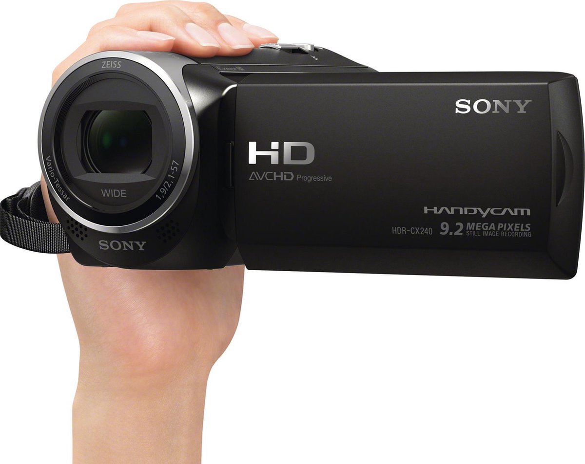 Sony HDR-CX240EB Camcorder 6.9 cm 2.7 inch 2.5 Mpix Zoom optisch: 27 x - Zwart