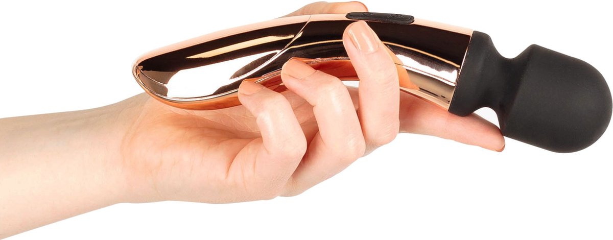 Rosy Gold Curve Massager - Goud