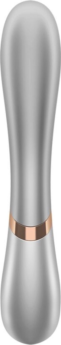 SATISFYER HOT LOVER VIBRATOR - Silver
