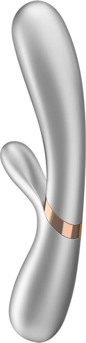 SATISFYER HOT LOVER VIBRATOR - Silver