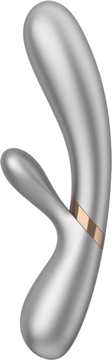 SATISFYER HOT LOVER VIBRATOR - Silver