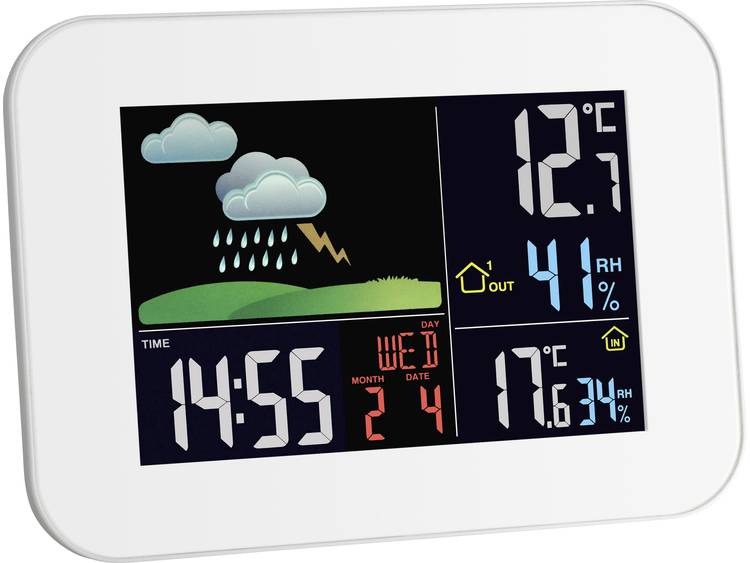 TFA Dostmann PRIMAVERA 35.1136.02 Digitaal draadloos weerstation Voorspelling voor 12 tot 24 uur