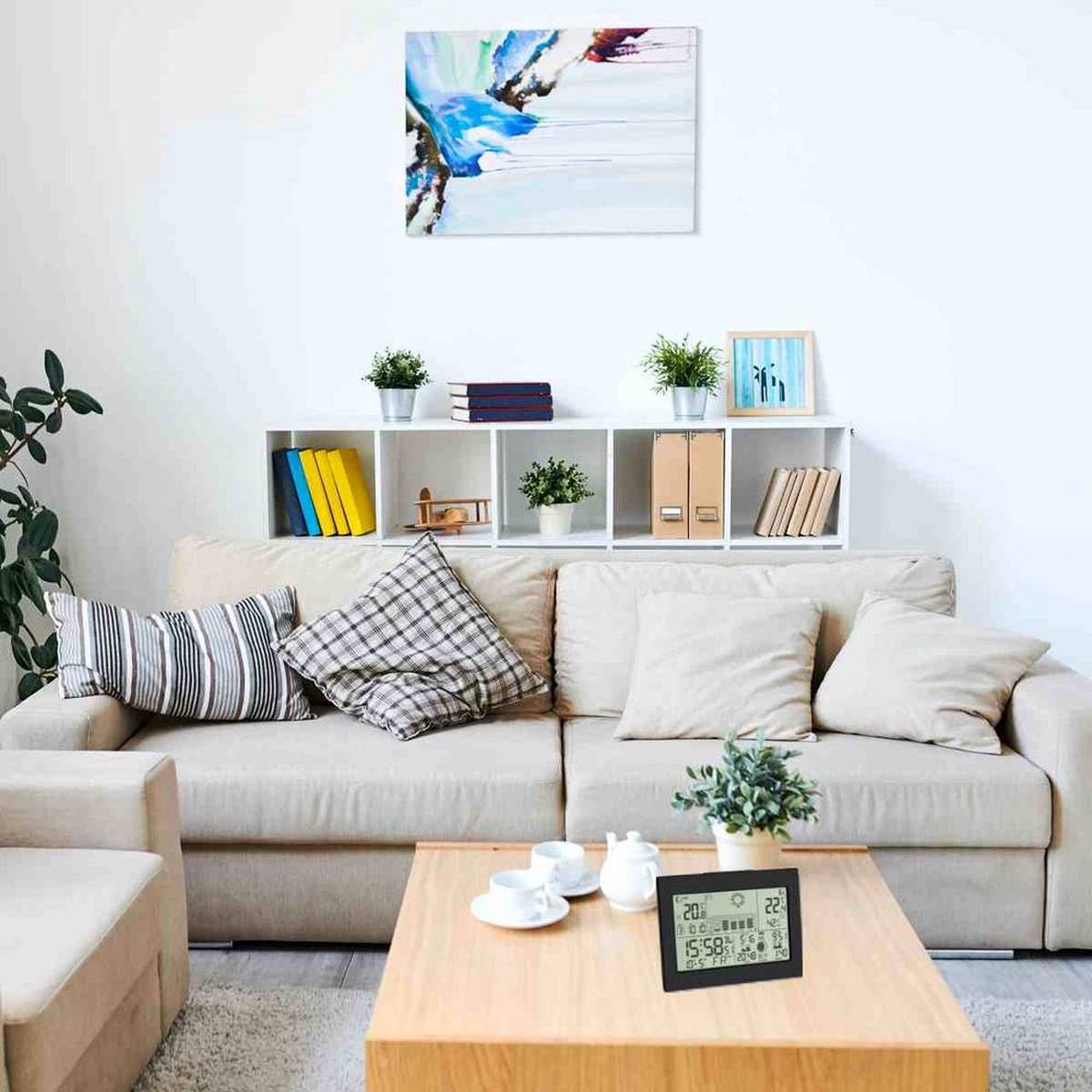 TFA Dostmann Funk-Wetterstation HORIZON 35.1155.01 Digitaal draadloos weerstation - Zwart