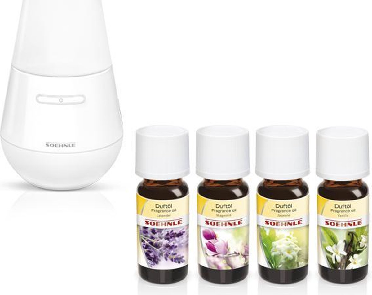Soehnle Valencia Aroma-luchtverfrisser met ultrasoon 10 W - Wit