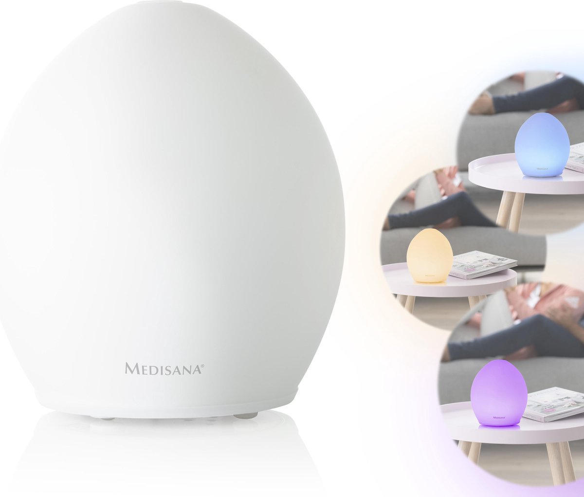 Medisana AD 635 Aroma vernevelaar glas