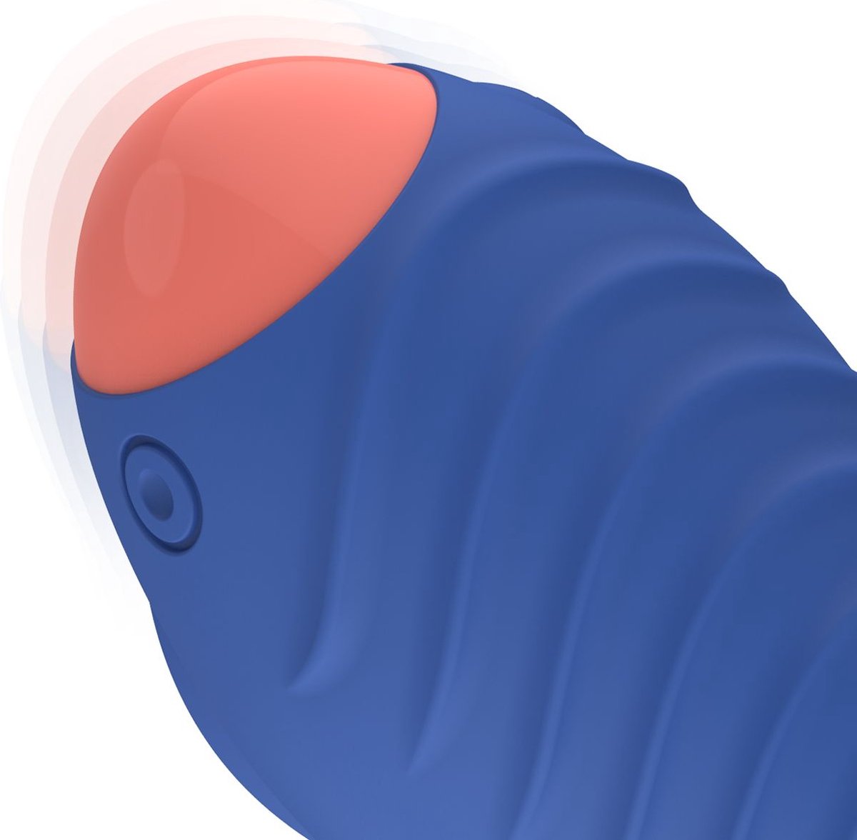 Feelz Toys Rring One Nighter Penis Ring with Vibration USB Silicone - Blauw