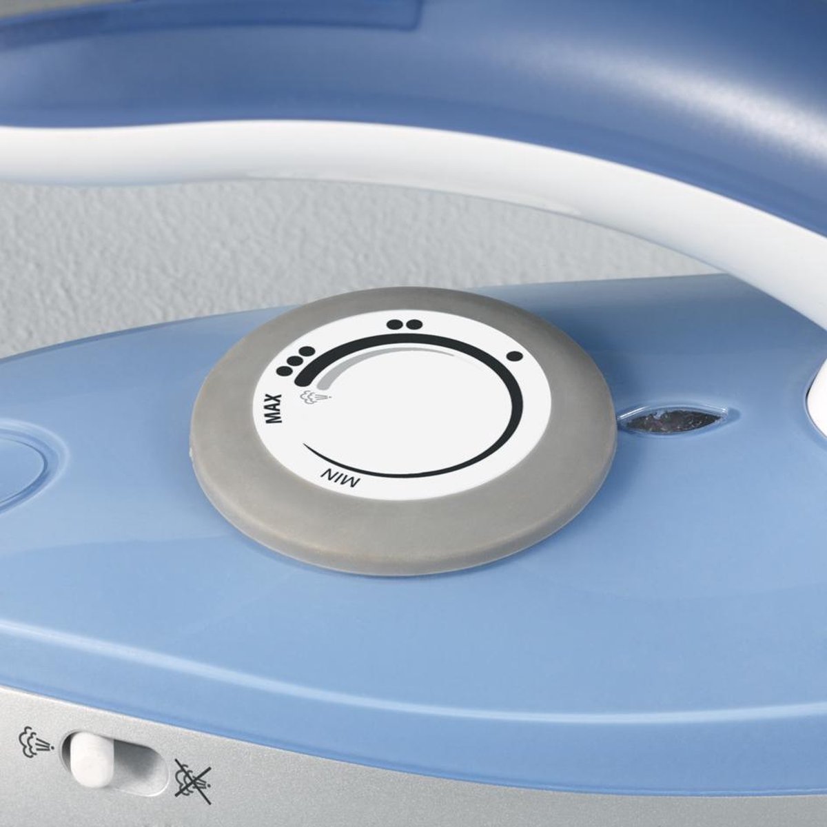 Severin BA 3234 Reisstrijkijzer Zilver- 1000 W - Blauw