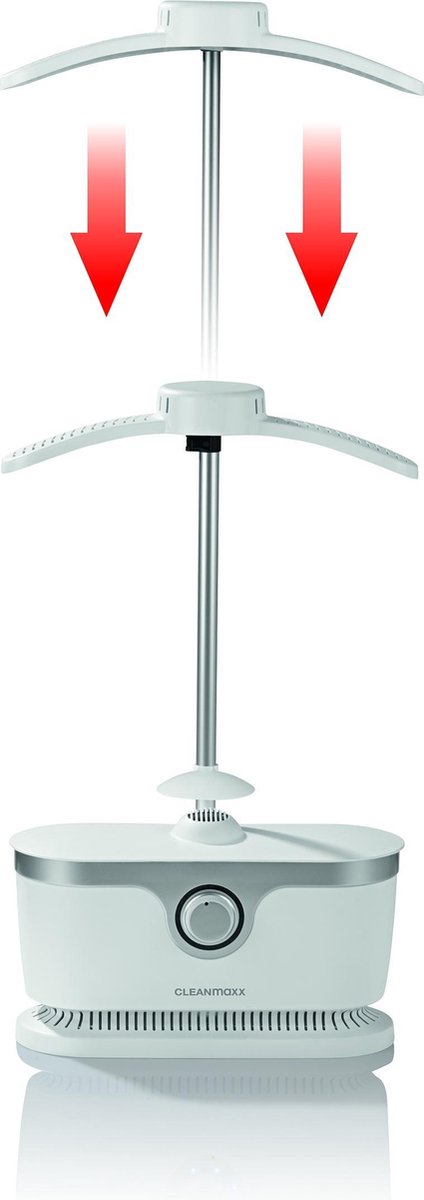 CleanMaxx Strijkmachine voor overhemden 1800 W - Wit