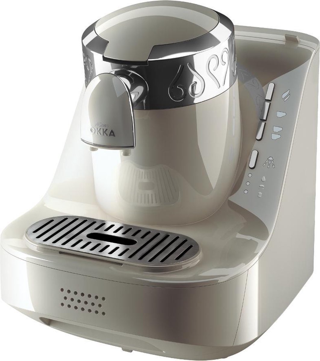 Arzum Okka Mokka-automaat Wit, Zilver - Silver