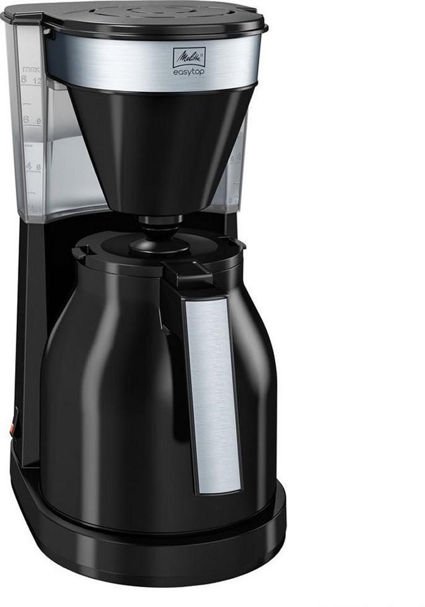 Melitta 1023-08 Koffiezetapparaat, RVS Capaciteit koppen: 8 Thermoskan - Zwart