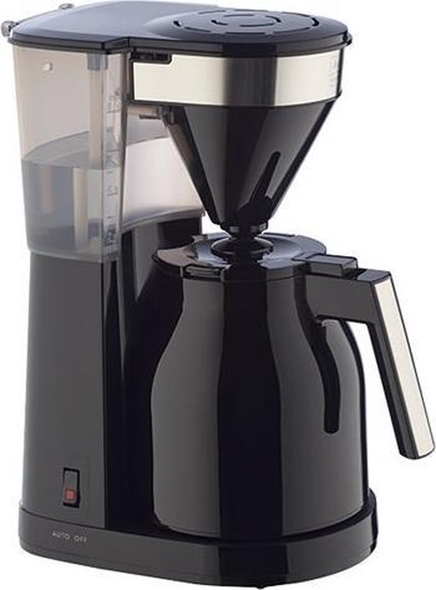 Melitta 1023-08 Koffiezetapparaat, RVS Capaciteit koppen: 8 Thermoskan - Zwart