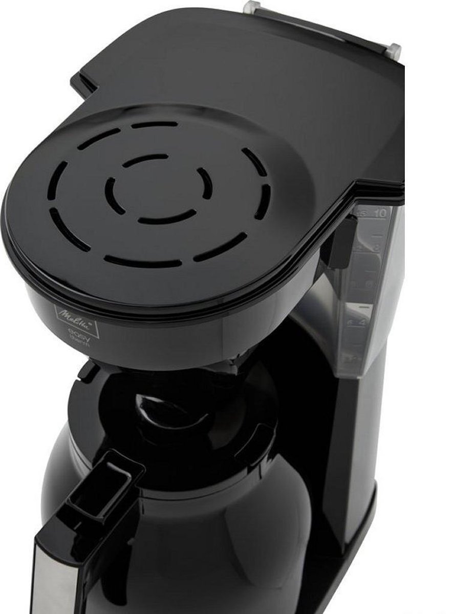 Melitta 1023-08 Koffiezetapparaat, RVS Capaciteit koppen: 8 Thermoskan - Zwart