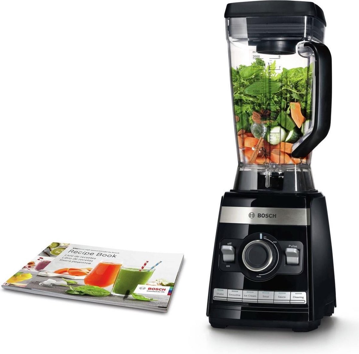 Bosch MMBH6P6BDE Blender 1600 W - Zwart